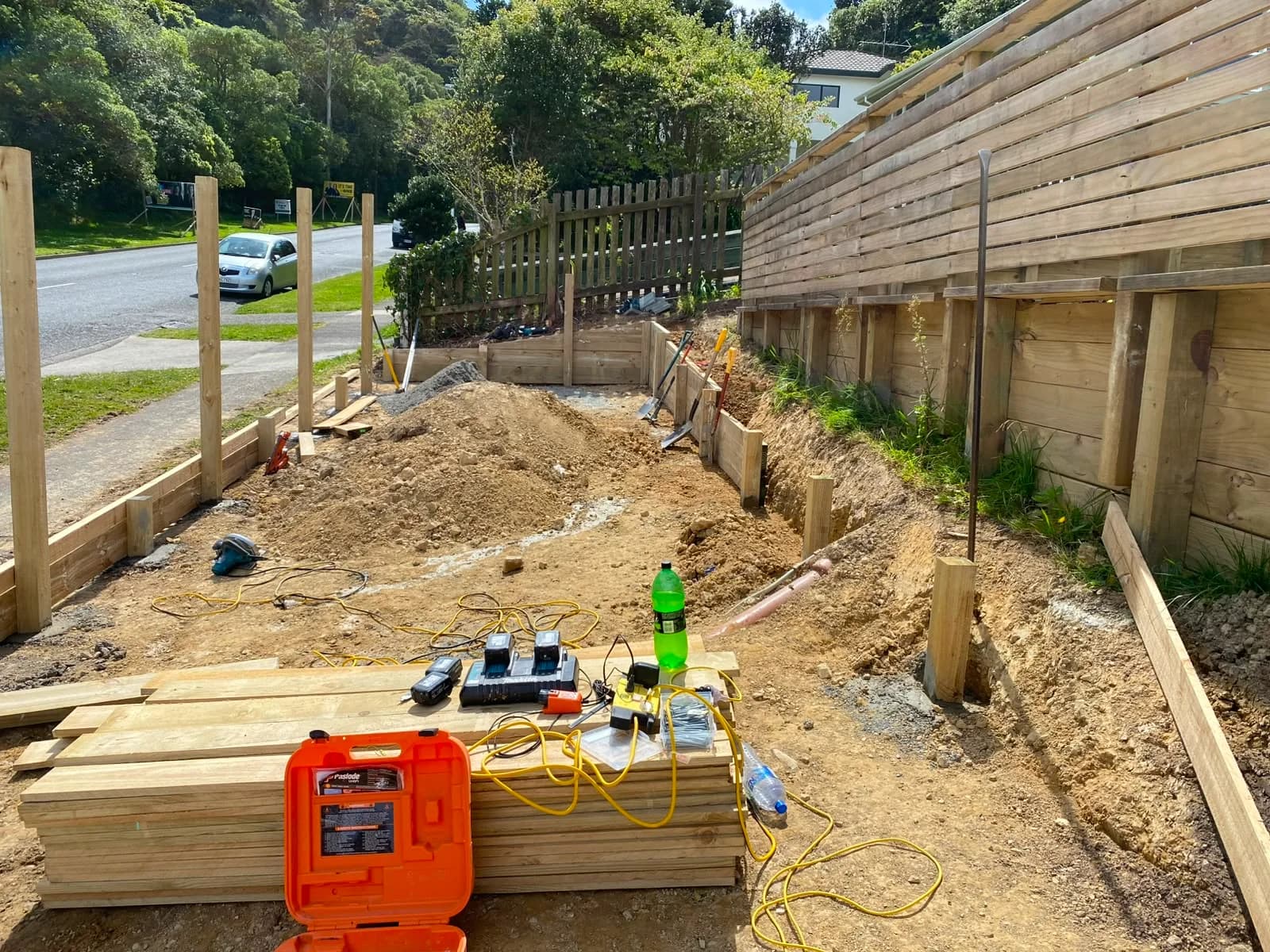 Naenae Timber Boundary Fence showcase photo