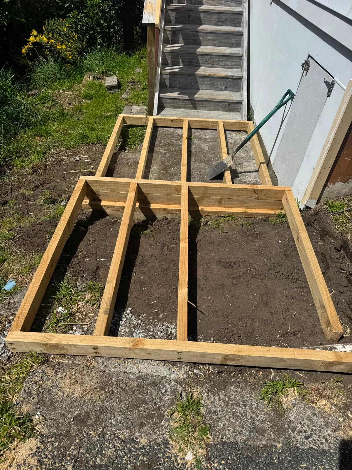 Before: Entrance Steps & Subframe Transformation